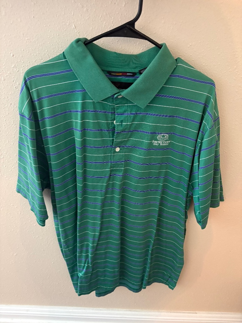 Greg Normal Xl Green Jim Mclean Golf School Polo